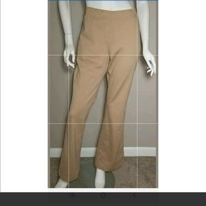 NEW Chicos Khaki Dress Pants Size 2 Ultimate Fit